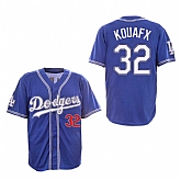 Dodgers 32 Sandy Koufax Royal New Design Jersey Dzhi,baseball caps,new era cap wholesale,wholesale hats